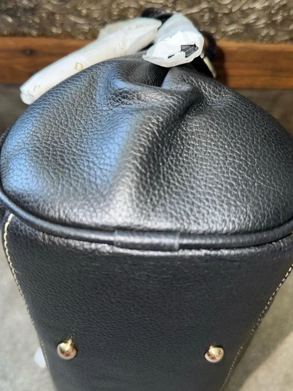 NWT Dooney & Bourke Sorrento Satchel 30 in black